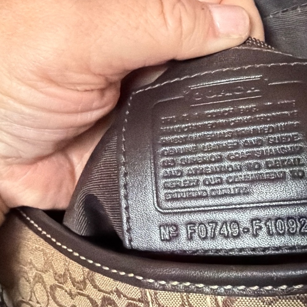 Coach Soho Signature Flap Shoulder Bag - Picture 8 of 10